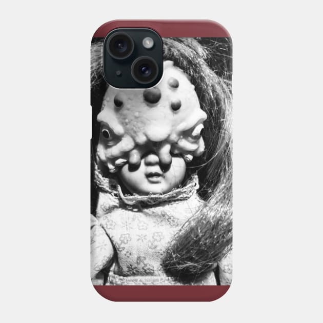 Toad Girl Noir Phone Case by lowen morrison