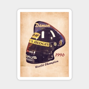 1996 Damon Hill Magnet