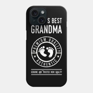 World's Best Grandma Grandmother Gift For Father, Opa or Grandchild Phone Case