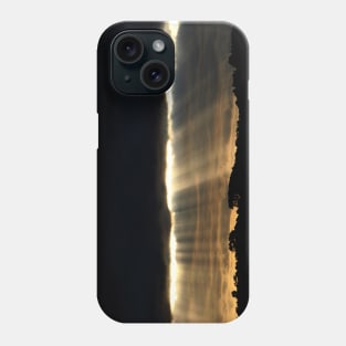 Sunburst in the evening Phone Case