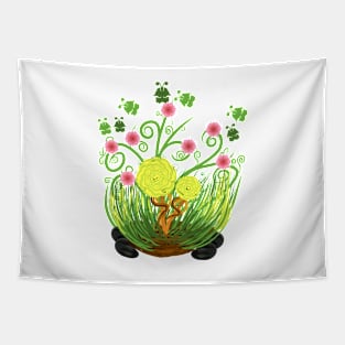 Flowers nature design Tapestry