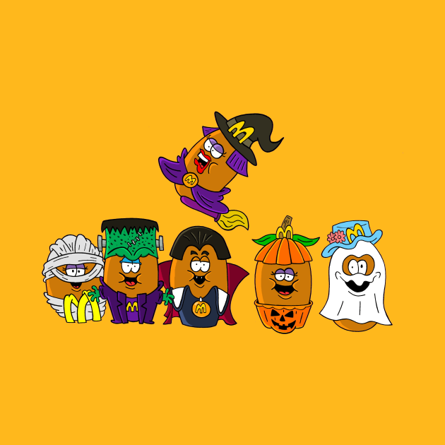 Nugget Halloween Mcnuggets TShirt TeePublic
