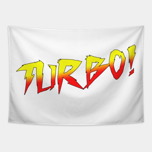 Turbo! Tapestry by Wicked Mofo