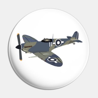 Supermarine Seafire Fighter Aircraft Pin