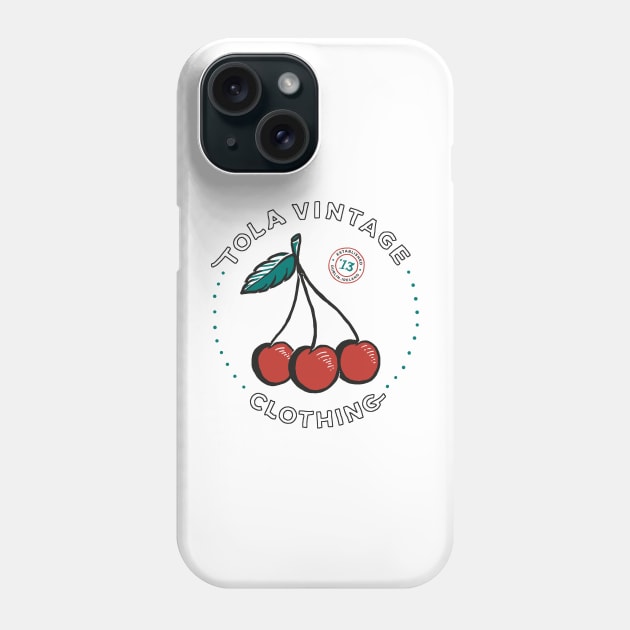 Tola Vintage Clothing Company Phone Case by vintage-glow