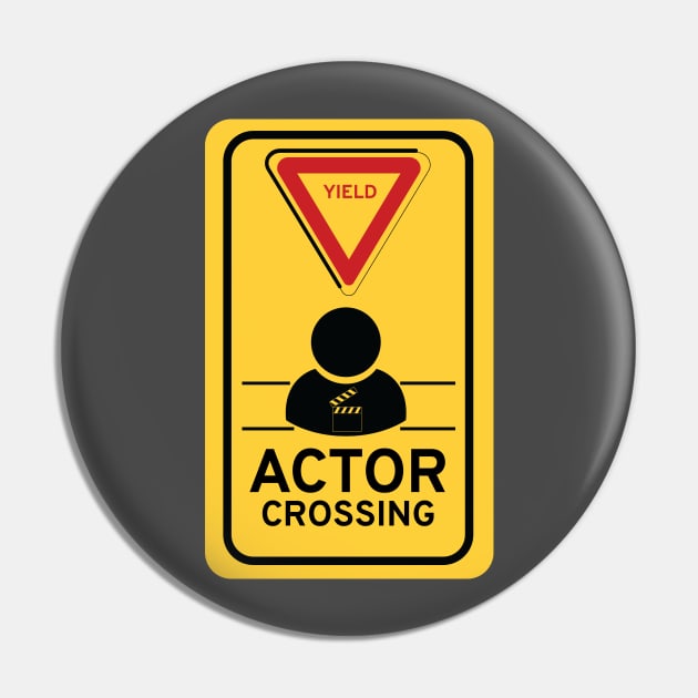 Actor Crossing t shirt Pin by Night'sShop