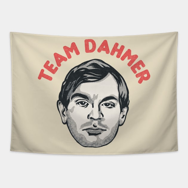 Jeffrey Dahmer ∆∆∆ Retro Fan Design Tapestry by DankFutura