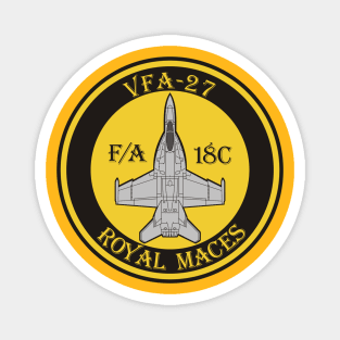 VFA-27 Royal Maces - F/A-18 Magnet