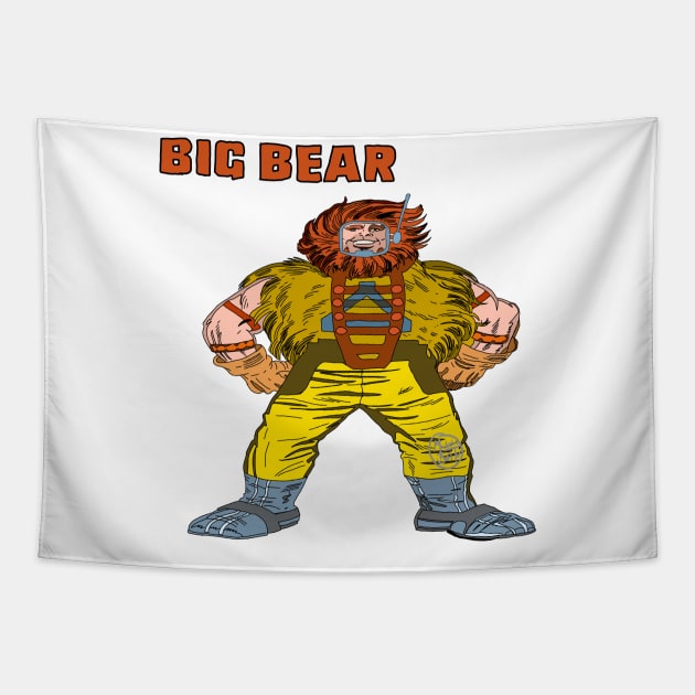 Big Bear DC Universe Tapestry by Materiaboitv