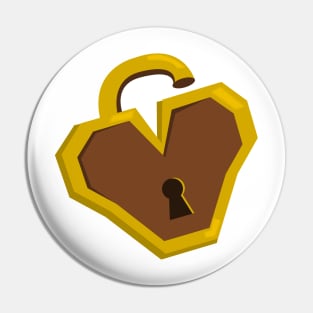 Lock Heart Pin