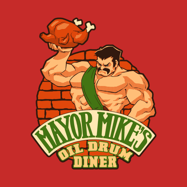 Mayor Mike's Diner by CoinboxTees