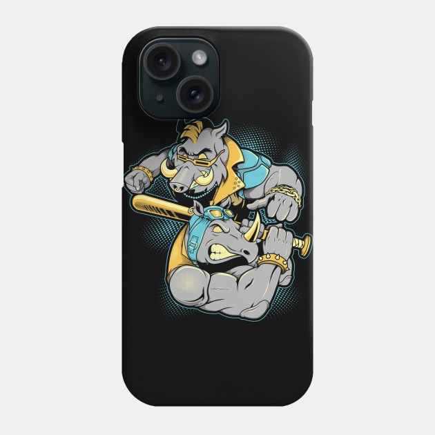 BEBOP & ROCKSTEADY Phone Case by Akiwa