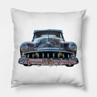 Customized 1951 Plymouth Cambridge Club Coupe Pillow