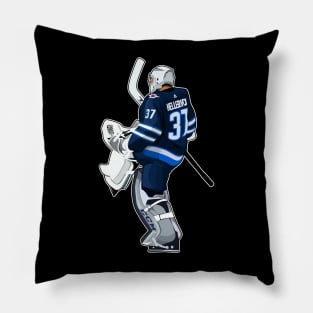 Connor Hellebuyck Goaltender Pillow