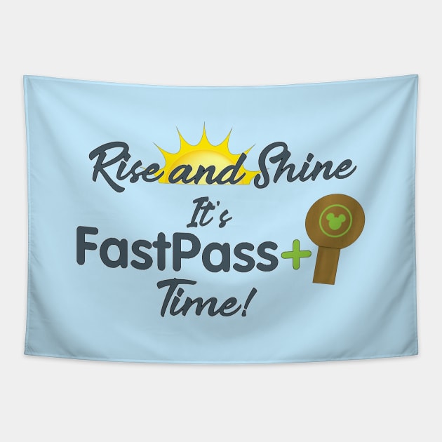 It's FastPass Time Tapestry by MPopsMSocks