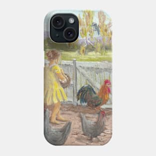 Collecting Eggs Phone Case