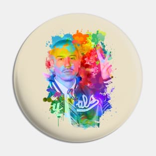 Macklemore - Paint Splash Color Pin