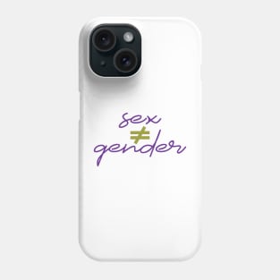 Sex isn't gender Phone Case