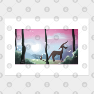 Whimsical Animals Posters And Art Prints Teepublic