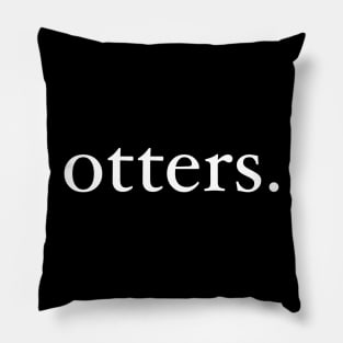 Otters Pillow
