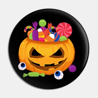 halloween candy jack o lantern pumpkin Pin