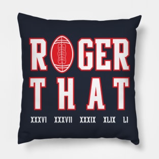 Roger That Pillow