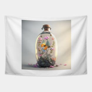 bottle world Tapestry