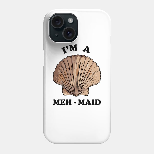 Meh Maid Phone Case by dumbshirts