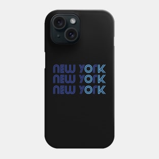 new york usa typography Phone Case