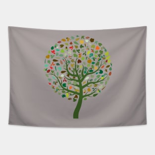 Colorful tree Tapestry