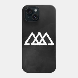 Past, Present and Future Symbol Phone Case