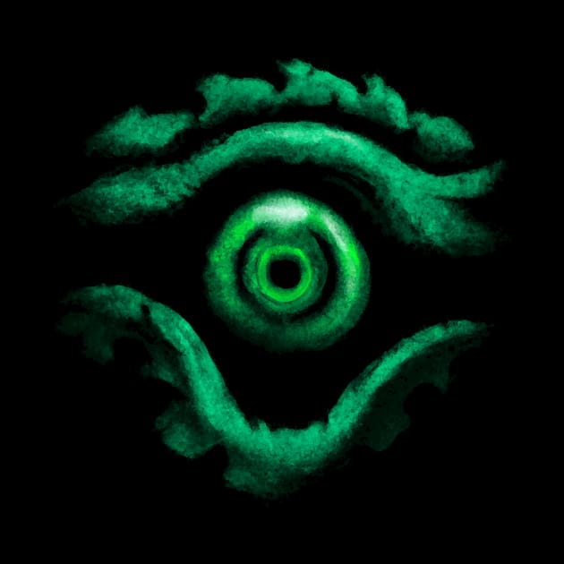 Cthulhu Eye #2 (Waterpixels) by InfinityTone