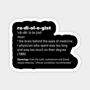 Radiologist Definition Magnet