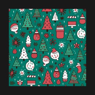 Christmas pattern T-Shirt