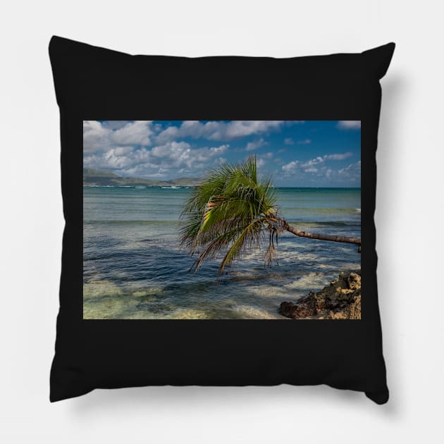 Caribbean Island Pillow by Photomisak72