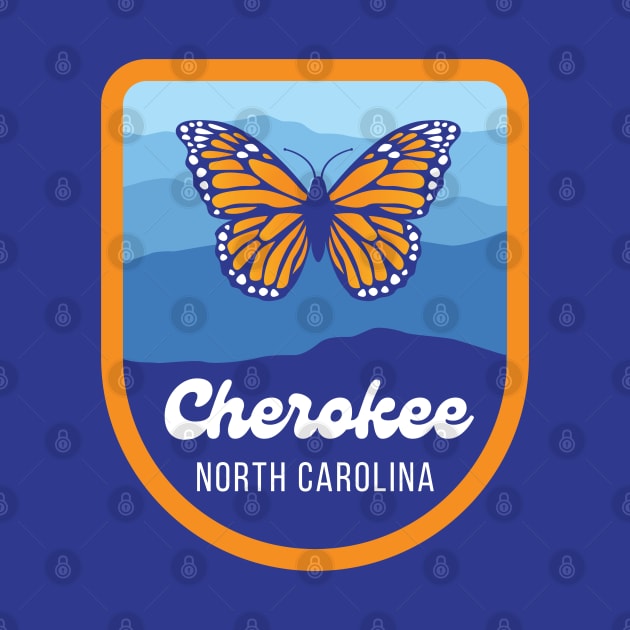 Cherokee North Carolina Tourist Souvenir by carolinafound