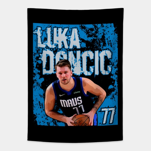 Luka doncic Tapestry by Aloenalone