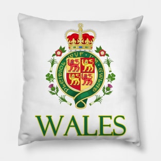 Wales  - Coat of Arms Design Pillow