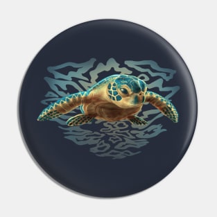 Baby Sea Turtle Pin