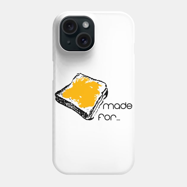 Made for each other (PBJT) - Couple Shirt Phone Case by nektarinchen