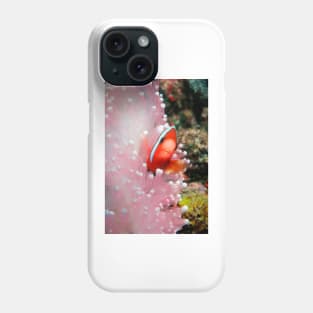 Black anemone fish (Z605/1712) Phone Case