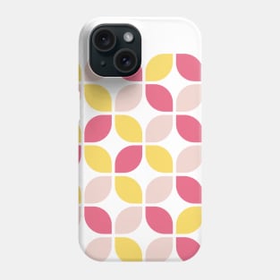 60s Vibe Leaf Pattern Phone Case