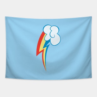 Rainbow Dash Cutie Mark Tapestry