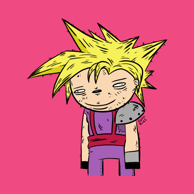 Derp cloud strife by anothersadartist