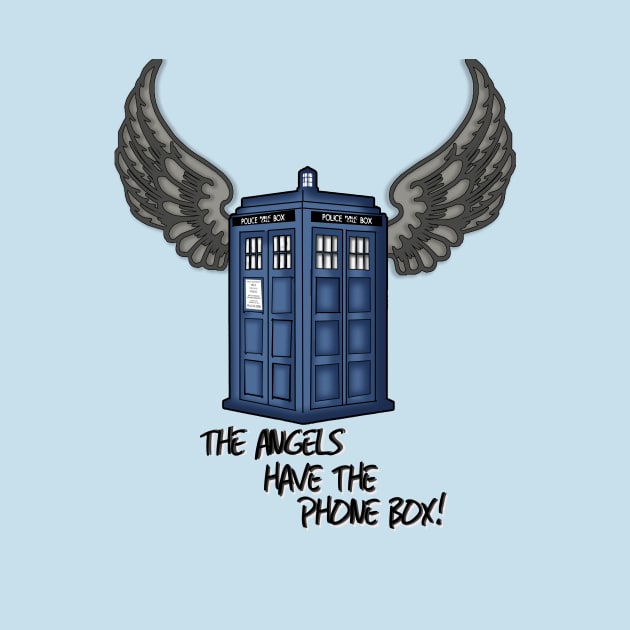 Angels Have the Phone Box by LaainStudios