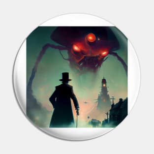 War of the Worlds: Victorian Terror Pin