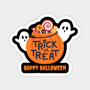 Happy Halloween, trick or treat Magnet