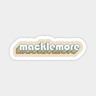 Retro Macklemore Magnet
