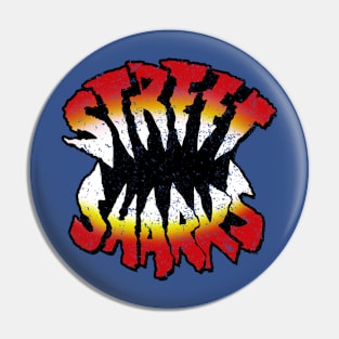 Street Sharks Retro Vintage Pin