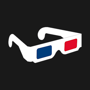 3D Glasses pop-art T-Shirt